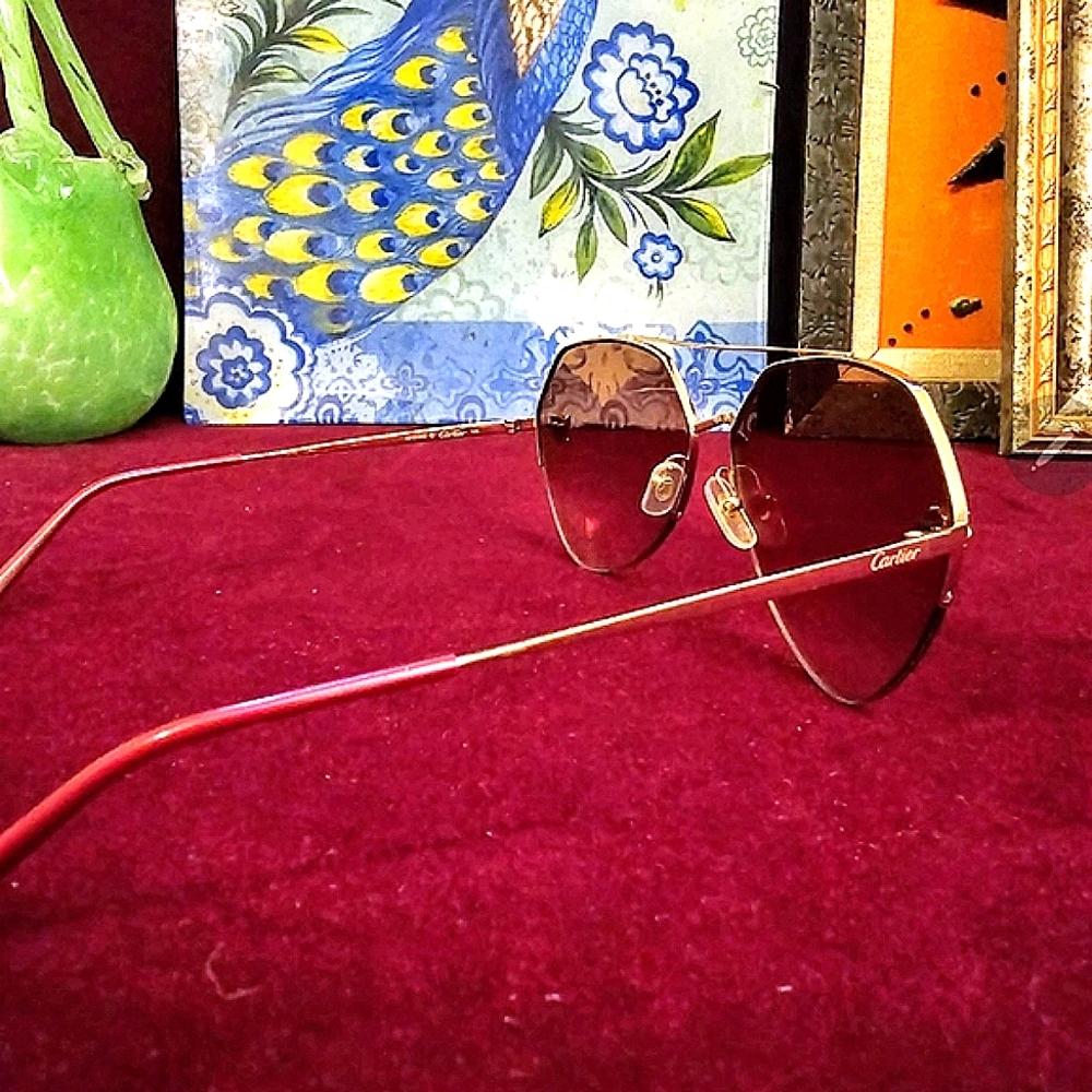 Authentic Cartier Sunglasses - image 4